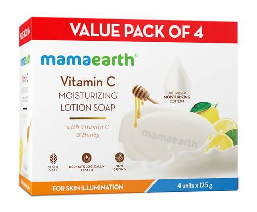 Mamaearth Vitamin C Moisturizing Lotion Soap