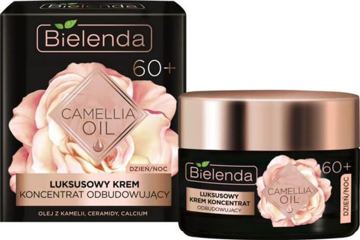 Bielenda Camellia Oil | 60+ Luxury Face Cream Concentrate Rebuilding Day/Night