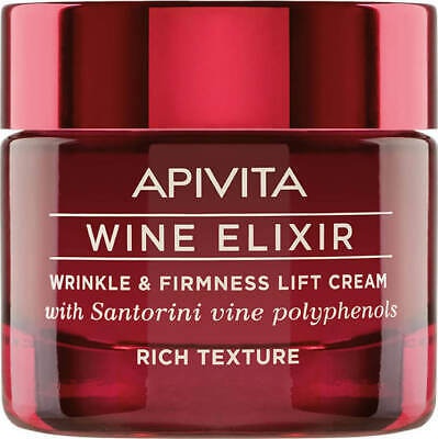 Apivita Wine Elixir Wrinkle & Firmness Lift Cream Rich Texture