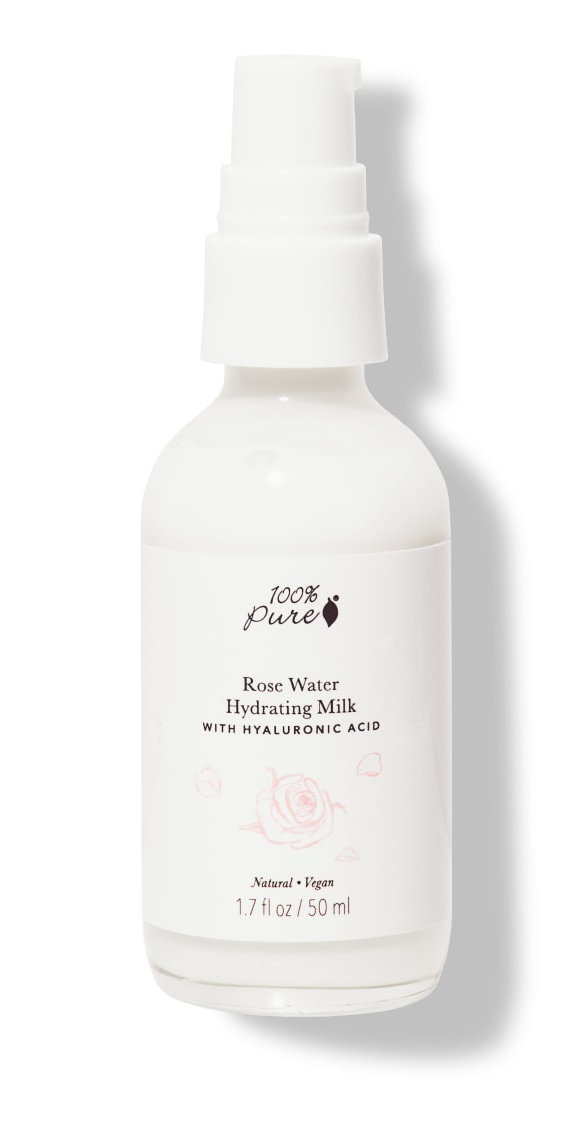 100% Pure Rose Water Hydrating Milk