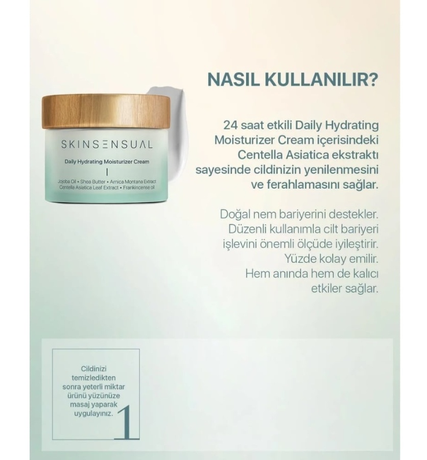 Skinsensual Daily Hydrating Moisturizer Cream