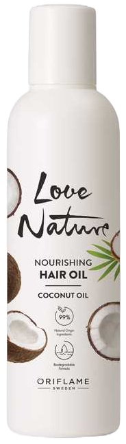 Oriflame LOVE NATURE Hair Oil Coconut Oil 100 ML