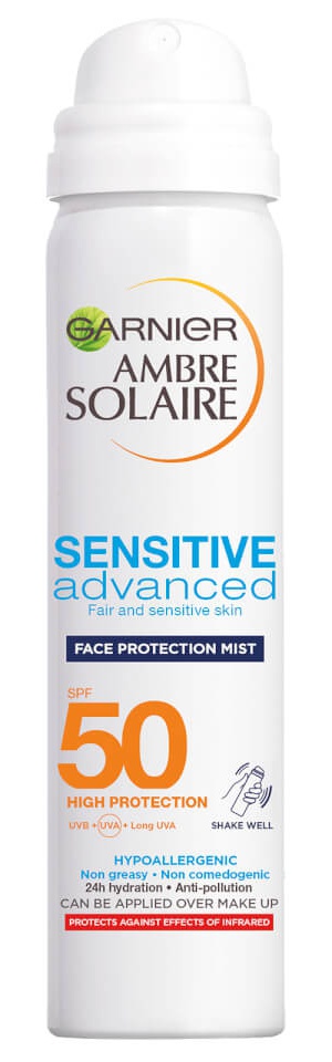 Garnier Ambre Solaire Sensitive Hydrating Face Sun Cream
