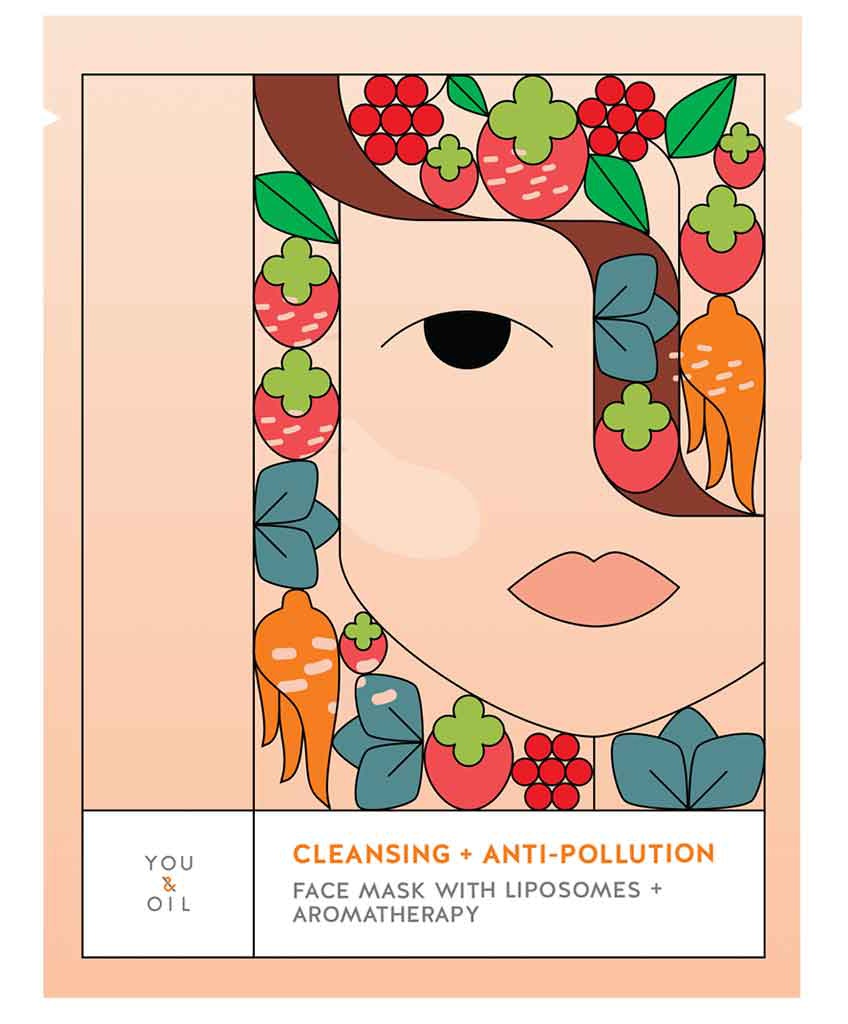 You & Oil Face Mask - Anti-Pollution + Cleansing With Liposomes