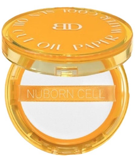 BLANC DUBU Nuborn Oil Cut Oil Paper Water Cool Sun Cushion 1