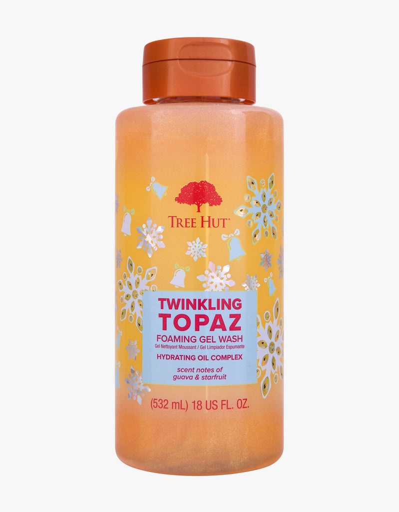 Tree Hut Twinkling Topaz Starfruit & Guava Foaming Gel Wash