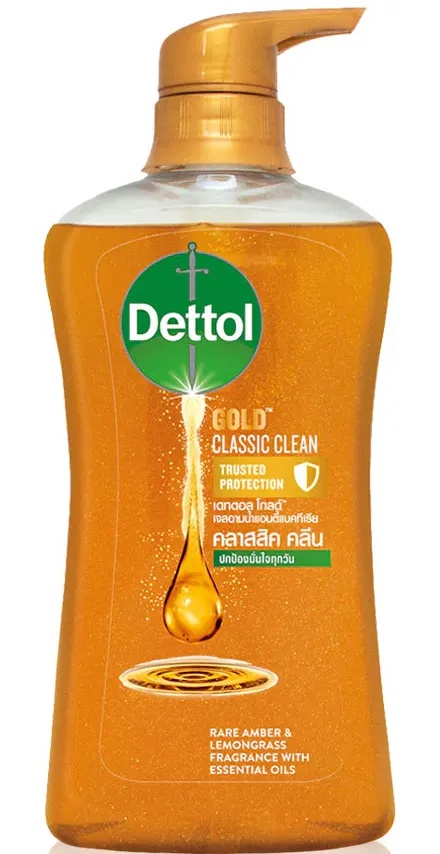 Dettol Gold Shower Gel Anti-bacteria Classic Clean
