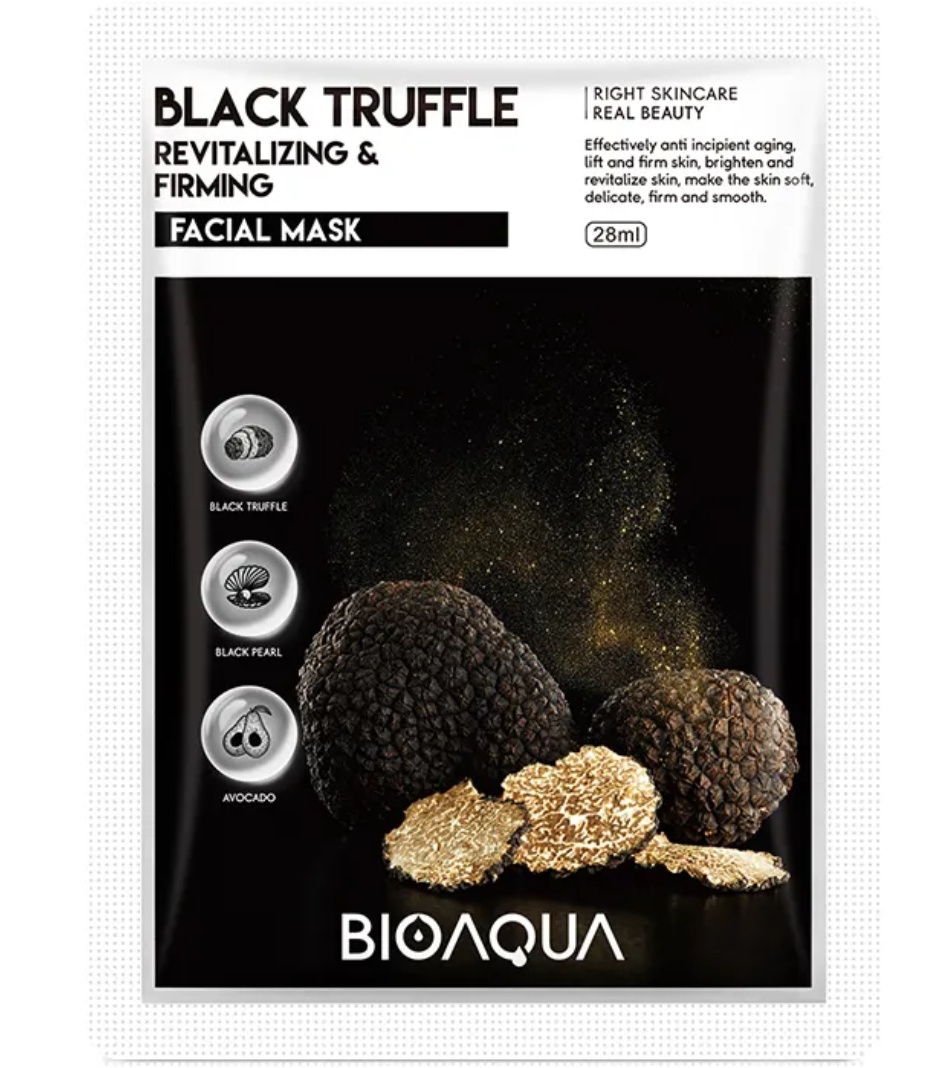 BioAqua Black Truffle Revitalizing & Firming Facial Mask