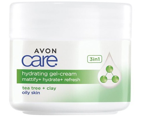 Avon Care 3in1 Hydrating Gel-Cream Tea Tree + Clay