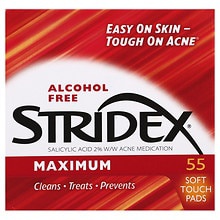 Stridex Daily Care Acne Pads With Salicylic Acid, Maximum Strength