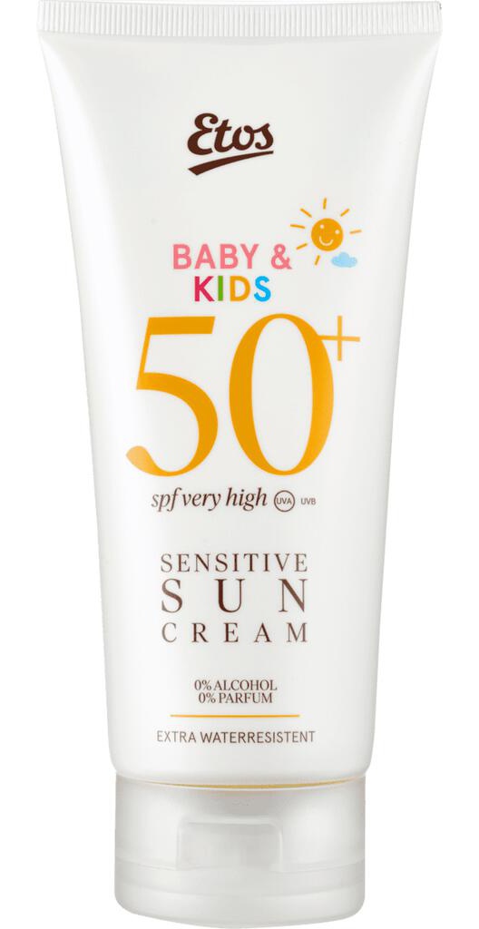 Etos Baby & Kids Sensitive Sun Cream SPF 50+