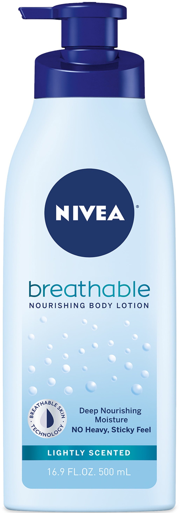 Nivea Breathable Lotion Lightly Scented