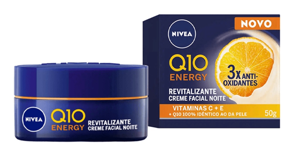 Nivea Creme Facial Antissinais Q10 Energy Noite