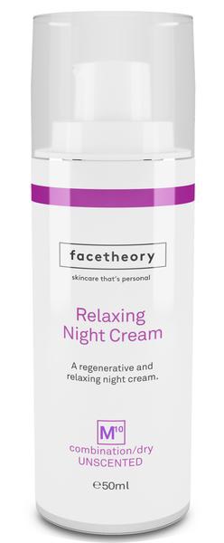 Face Theory Relaxing Night Cream M10
