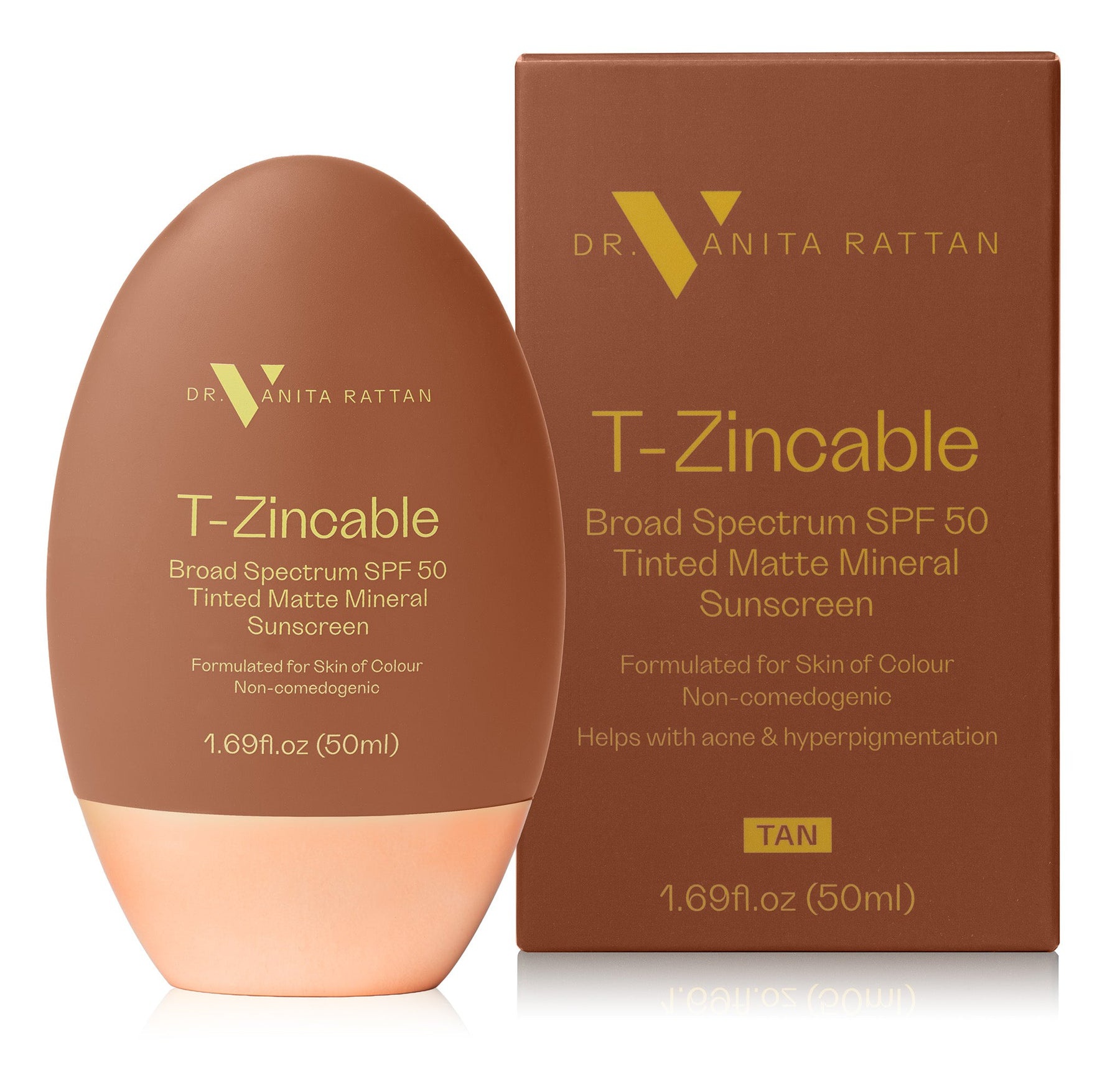 Skincare by Dr. V T-zincable Tinted SPF50