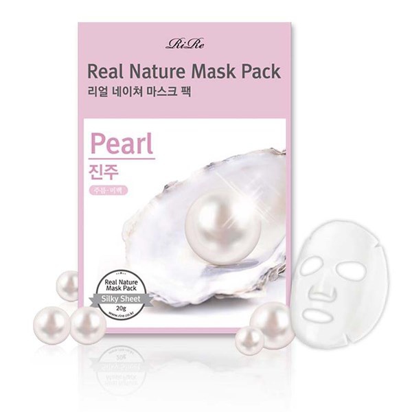 RiRe Real Nature Mask Pack (Pearl)