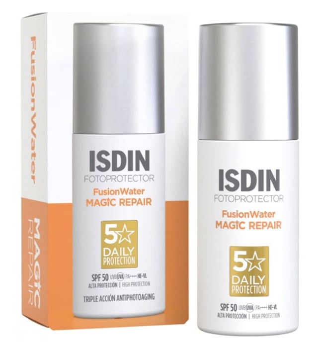 ISDIN Fusionwater Magic Repair Sun Cream SPF50