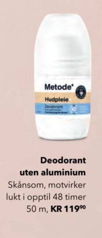 Metode Deodorant Uten Aluminium