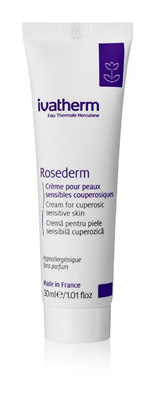 ivatherm Eau Thermale Herculane Rosederm Cream For Cuperosic Sensitive Skin
