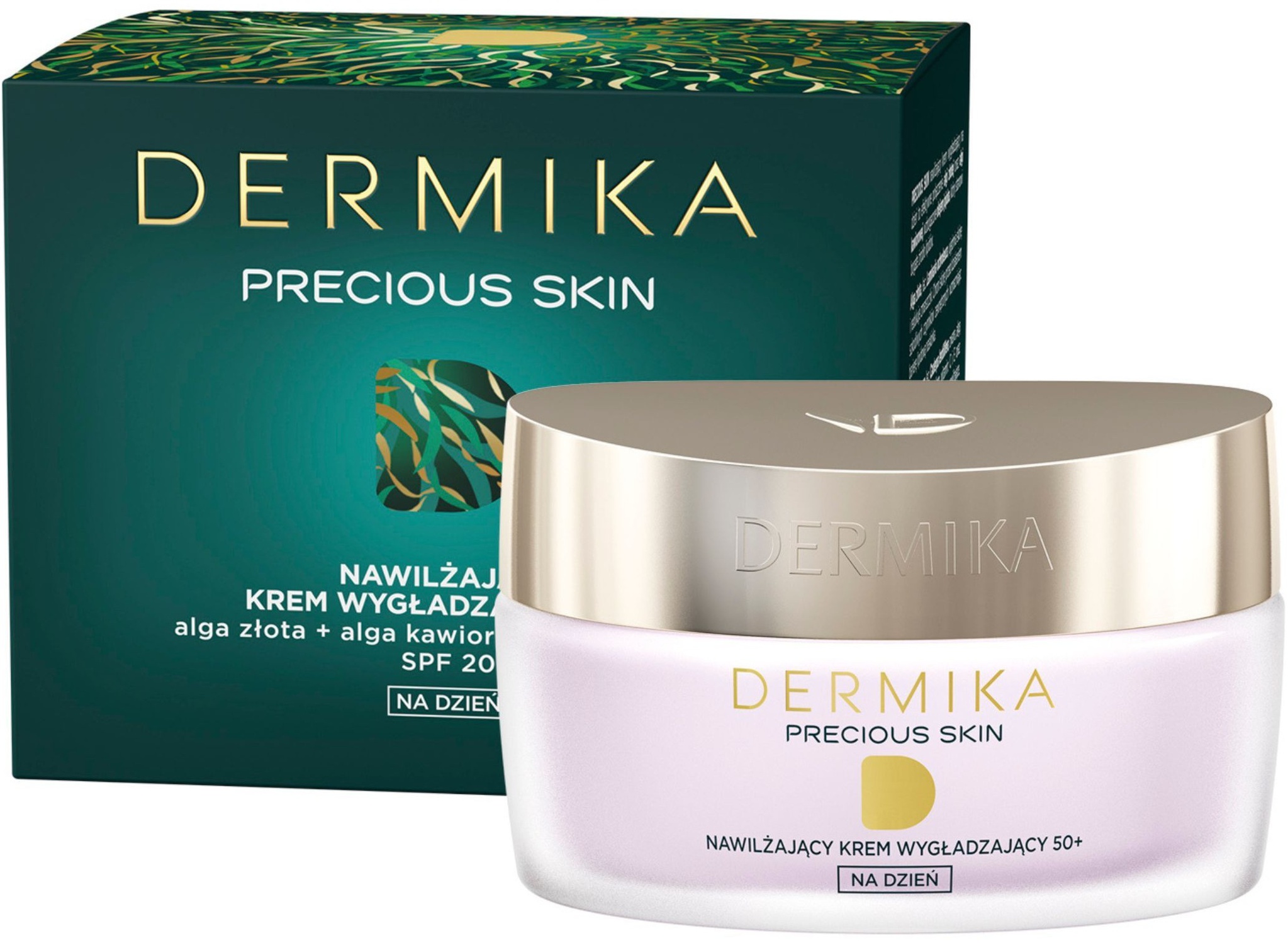 Dermika Precious Skin Moisturizing Smoothing Day Cream 50+ SPF 20