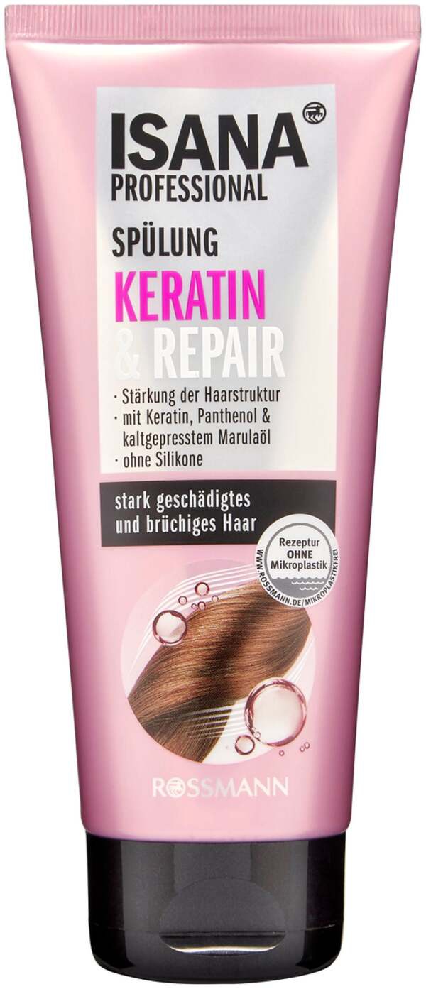 Isana Professional Spülung Keratin & Repair