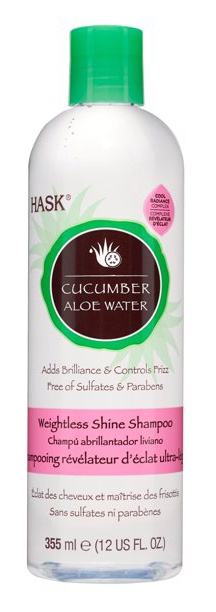 HASK Cucumber Aloe Water Weightless Shine Shampoo