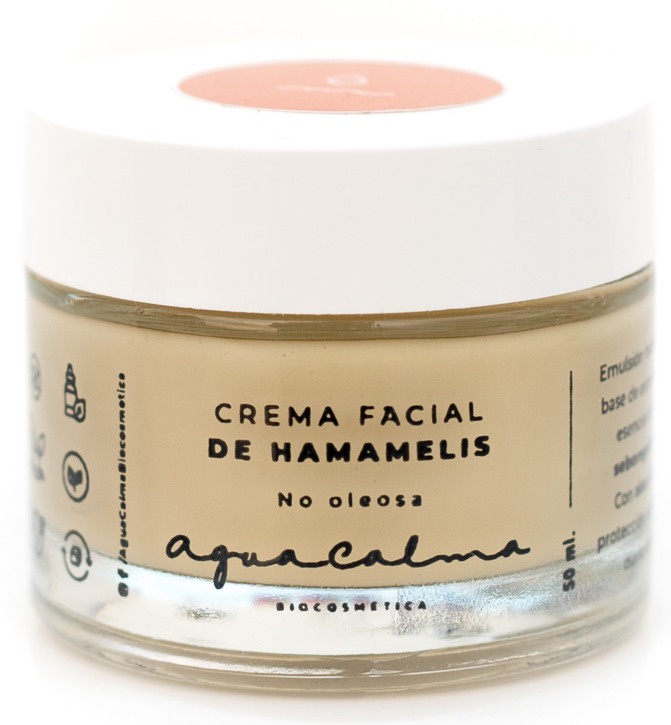 AguaCalma Crema Facial de Hamamelis Oil Free