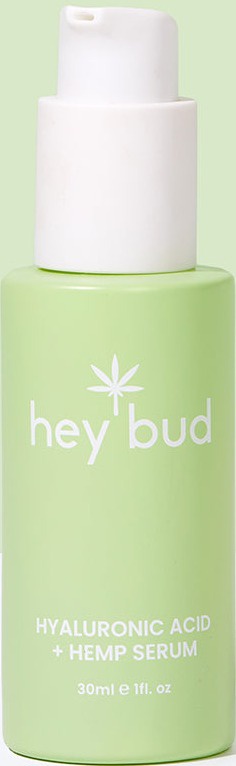 hey bud Hyaluronic Acid + Hemp Serum