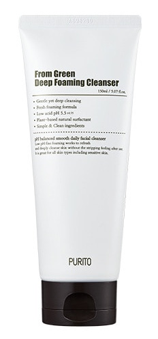 Purito From Green Deep Foaming Cleanser