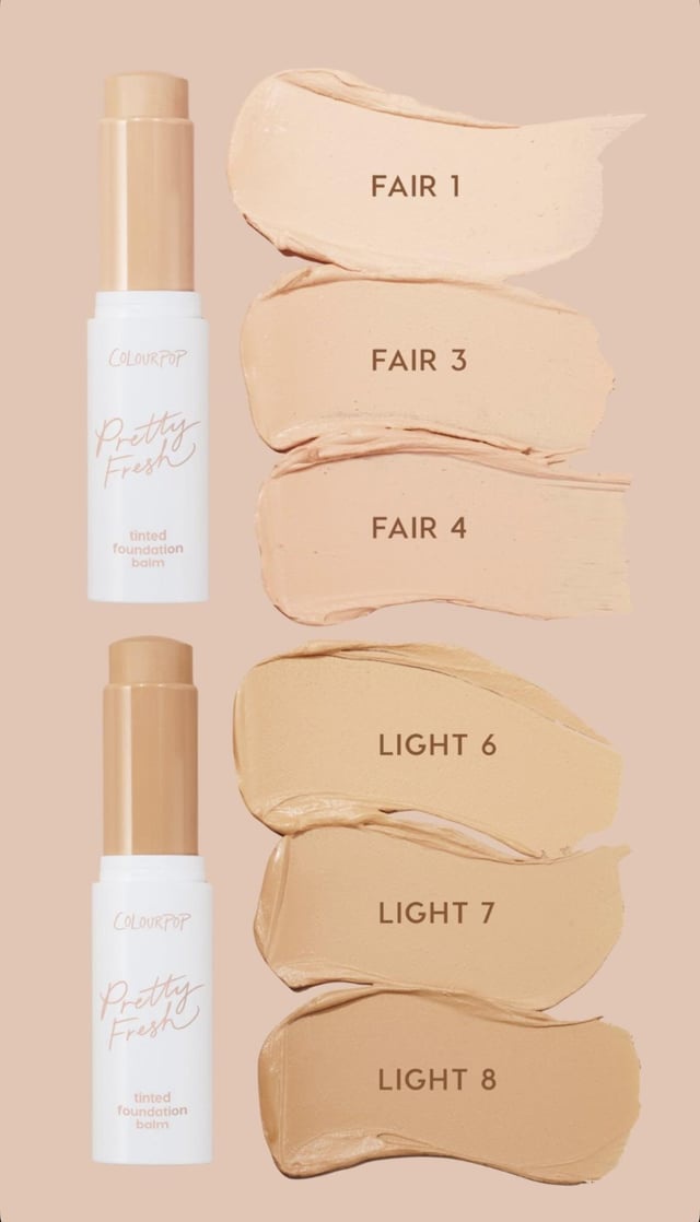 Colourpop Pretty Fresh Tinted Foundation Balm