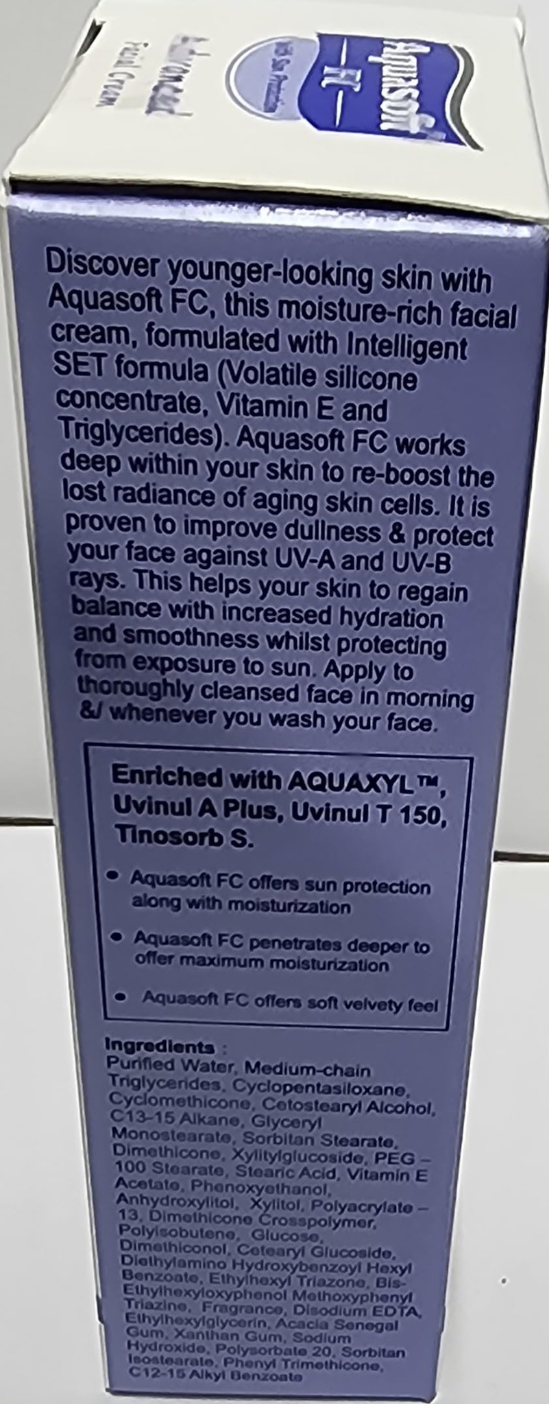 Aquasoft Face Cream