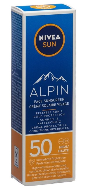 Nivea Sun Alpin Face Sunscreen SPF 50
