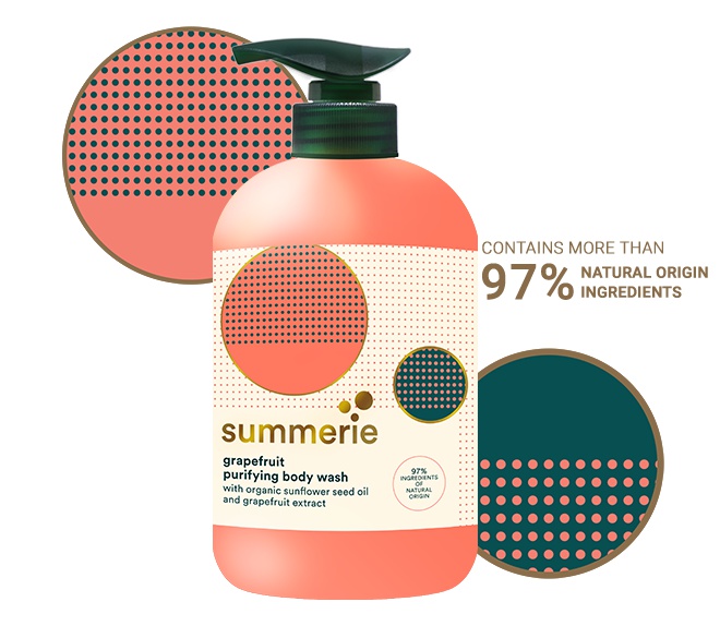 Summerie Grapefruit Purify Body Wash