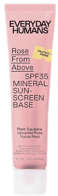 Everyday Humans Rose From Above SPF 35 Mineral Sunscreen Base