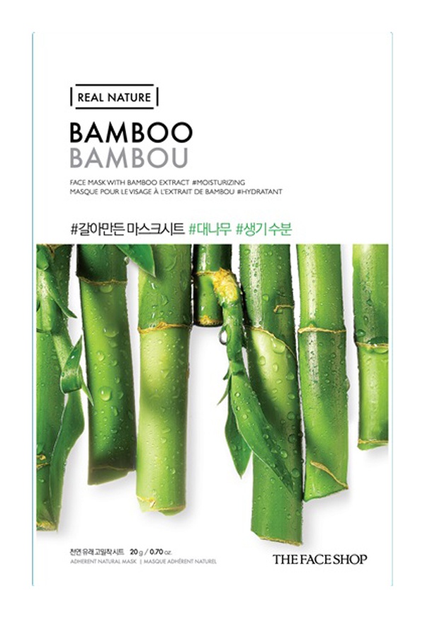 The Face Shop Real Nature Face Sheet Mask [Bamboo]