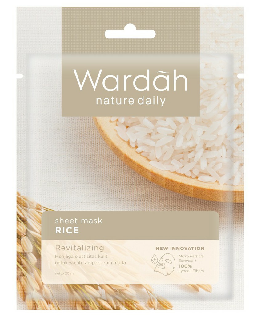 Wardah Nature Daily Sheet Mask Rice