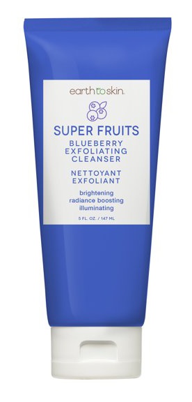 Earth To Skin Super Fruits Blueberry Exfoliating Cleanser