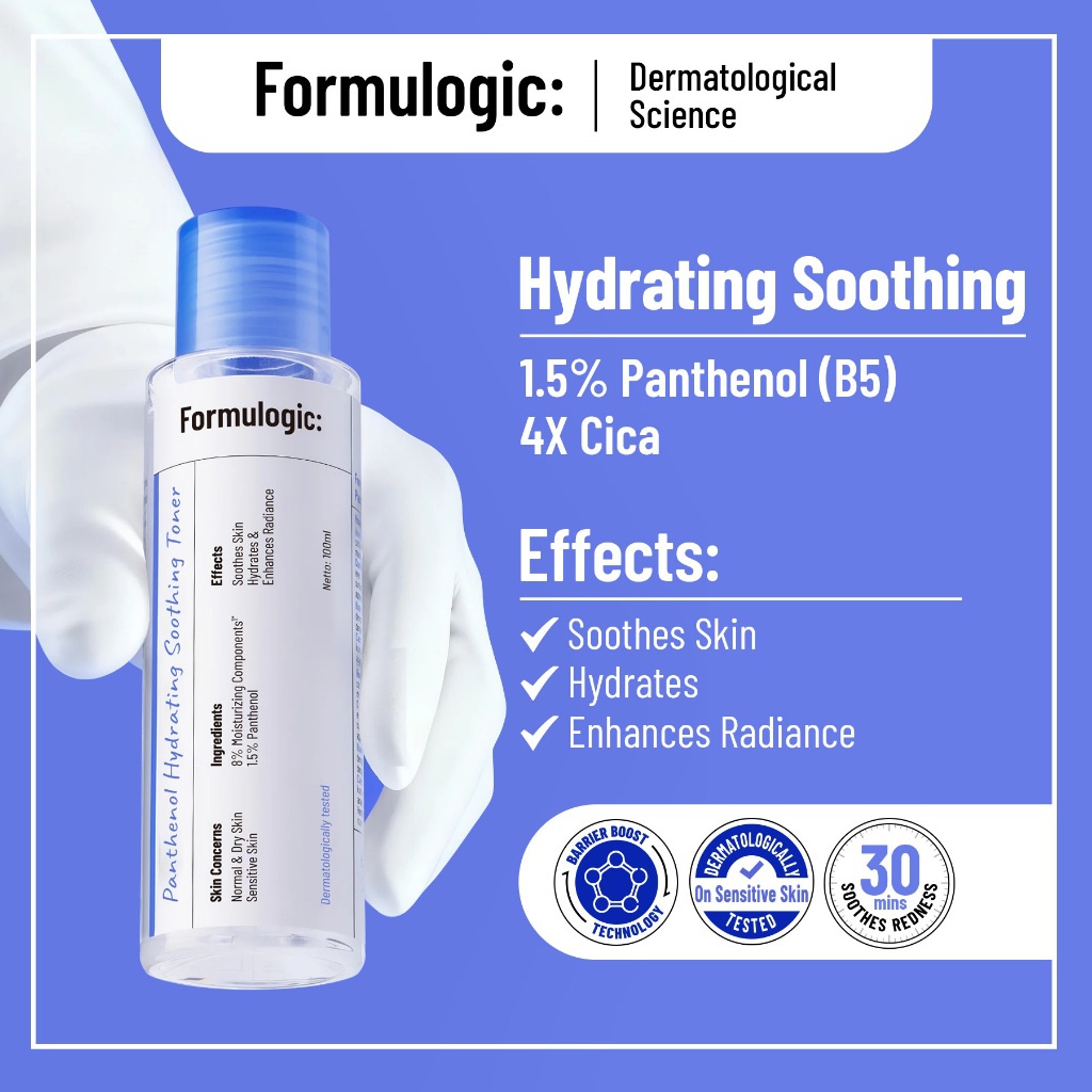Formulogic: Panthenol Hydrating Soothing Toner