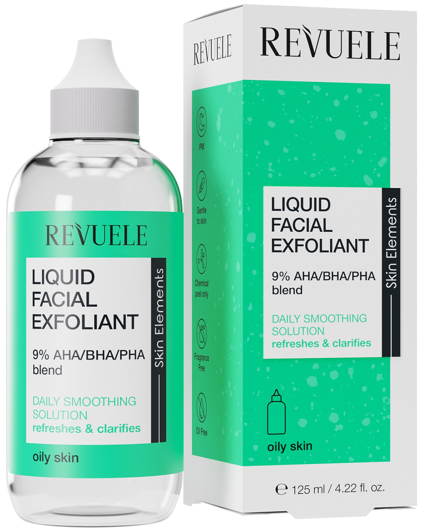 Revuele Liquid Facial Exfoliant 9 % AHA/BHA/PHA Blend