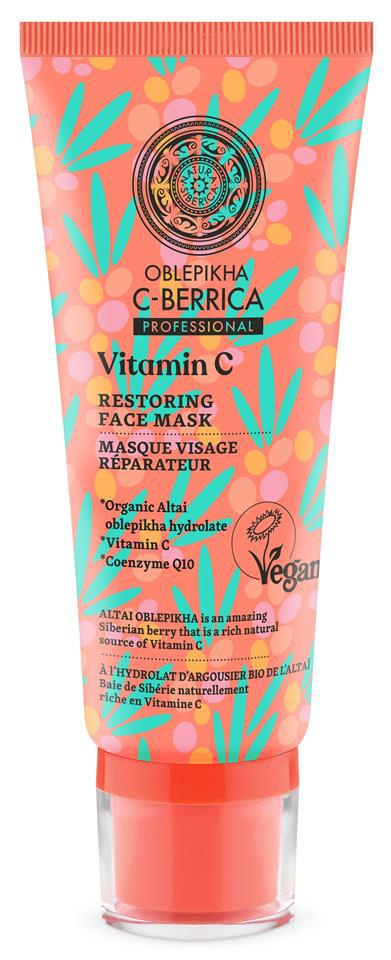 Natura Siberica Oblepikha C-Berrica Vitamin C Restoring Face Mask