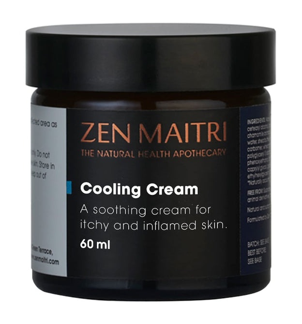 Zen Maitri Cooling Cream | For Itchy, Irritated & Eczema-prone Skin (60ml)