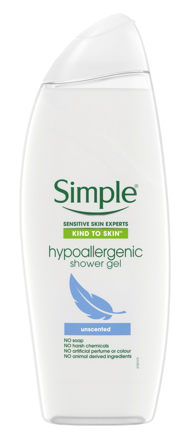 Simple Hypoallergenic Shower Gel
