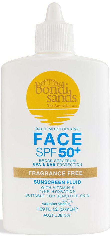 Bondi Sands SPF 50+ Fragrance Free 5 Star Tinted Face Fluid