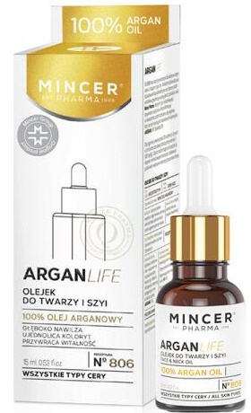 MINCER Pharma Argan Life Face & Neck Oil