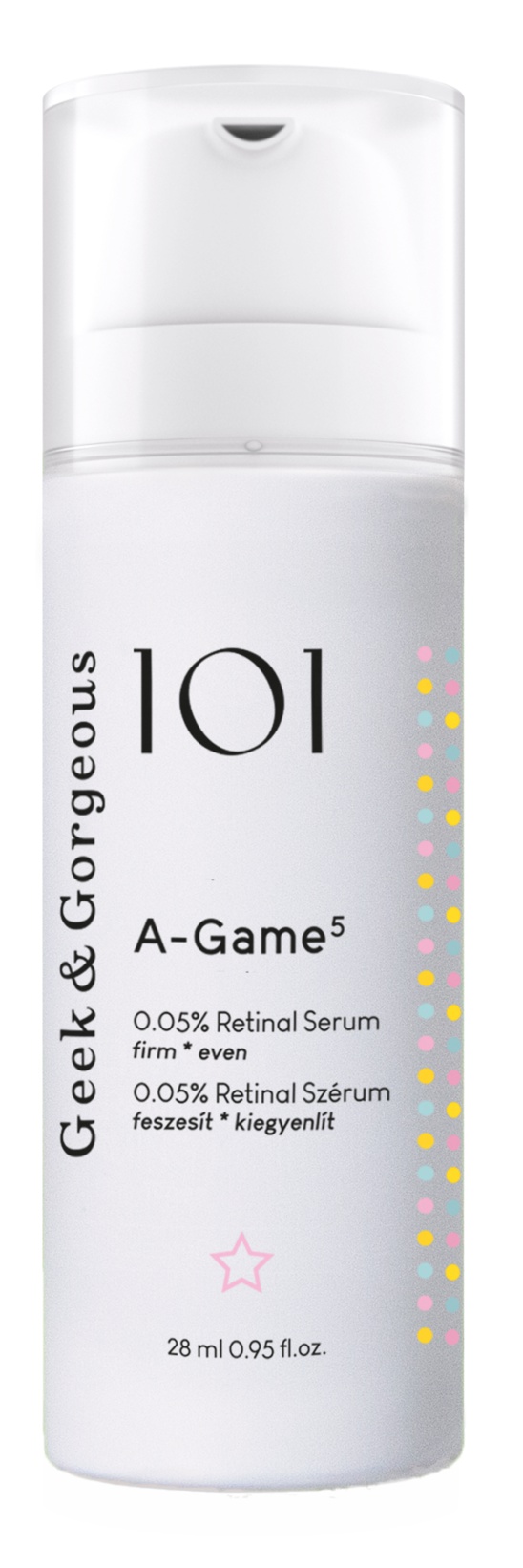 Geek & Gorgeous 101 A-Game 5 0.05% Retinal Serum