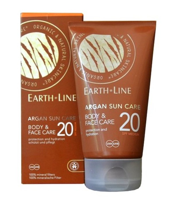 Earth-line Argan Sun Care Body & Face Care Spf20