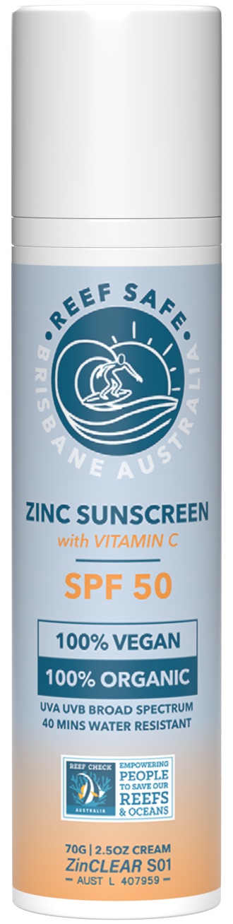 Reefsafe Reef Safe Zinc Sunscreen With Vitamin C SPF50