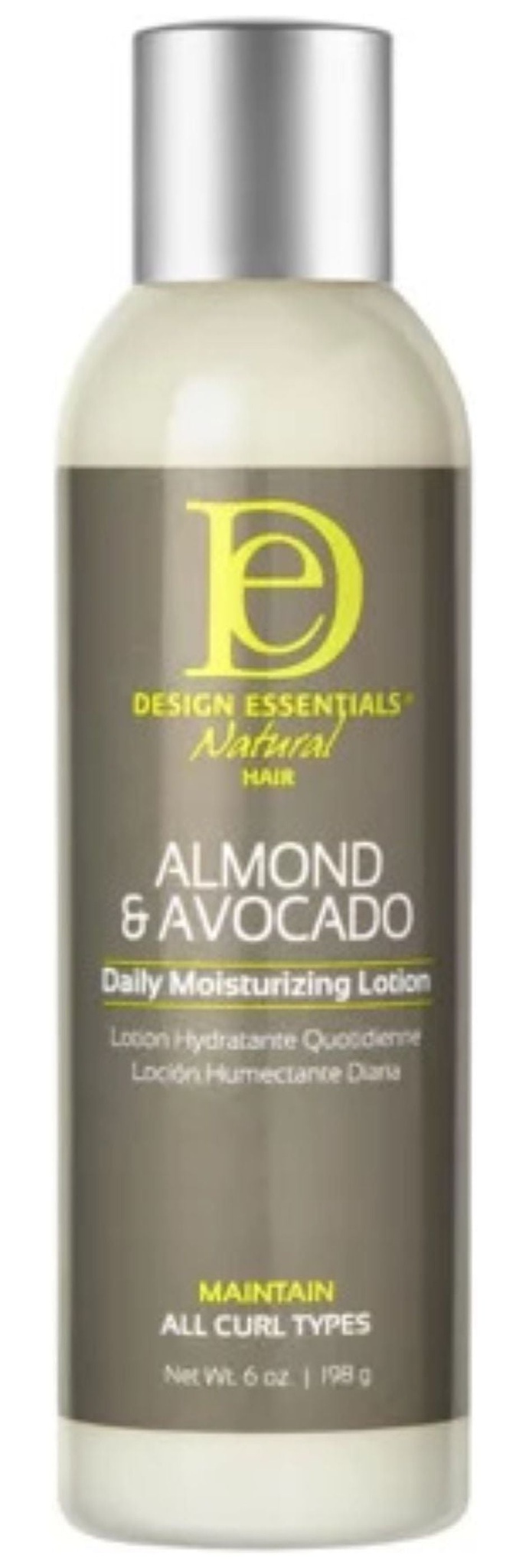 Design Essentials Almond & Avocado Daily Moisturizing Lotion