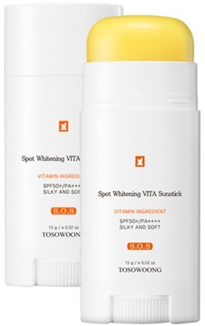 Tosowoong SOS Spot Whitening Vita Clinic Vitamin Sun Stick SPF50+ Pa+++