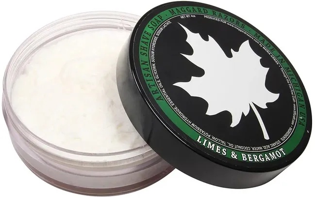 Maggard Razors Limes And Bergamot Shave Soap With Tallow